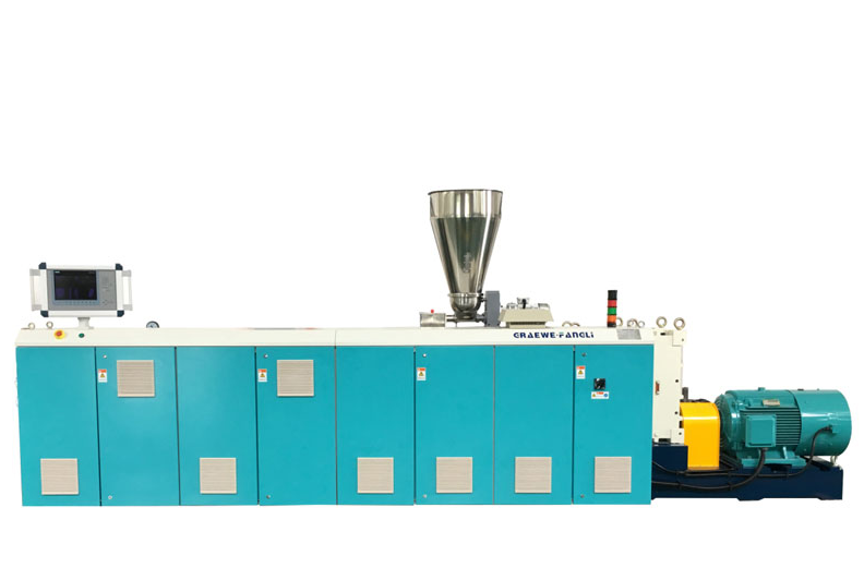 FLSP Series Counter-rotating Parallel Twin-screw Extruder —Pilihan Barisan Pengeluaran Penyemperitan Paip PVC Berkecekapan Tinggi