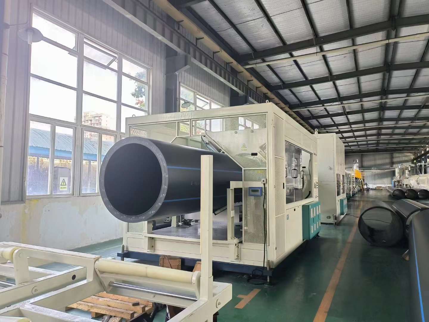 Paip HDPE diameter yang lebih tinggi dan masalah penyejukan